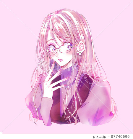 眼鏡の小動物系女子 87740696