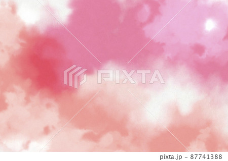抽象的なピンク色の模様がある和紙の背景素材 抽象的なピンク色の模様がある和紙の背景素材 87741388
