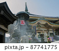 写真素材: 眞性寺の本堂と地蔵菩薩坐像　東京都豊島区巣鴨 87741775