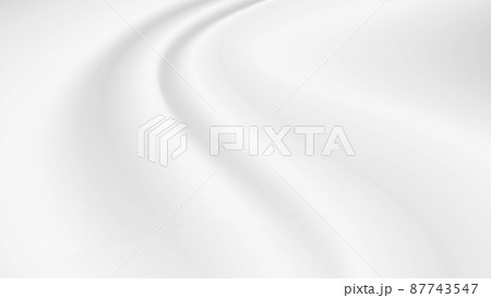 白い布のドレープ、波のような生地のしわ、背景画像 白い布のドレープ、波のような生地のしわ、背景画像 87743547