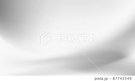 白い布のドレープ、波のような生地のしわ、背景画像 白い布のドレープ、波のような生地のしわ、背景画像 87743549