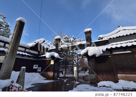 金沢市 忍者寺の冬景色 金沢市 忍者寺の冬景色 87746225