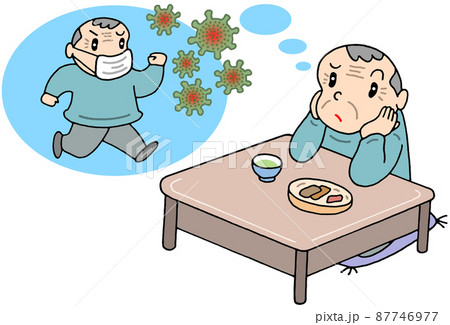 コロナフレイル・高齢者の感染不安 コロナフレイル・高齢者の感染不安 87746977