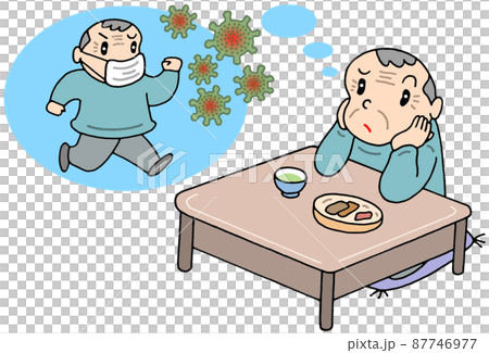 コロナフレイル・高齢者の感染不安 コロナフレイル・高齢者の感染不安 87746977