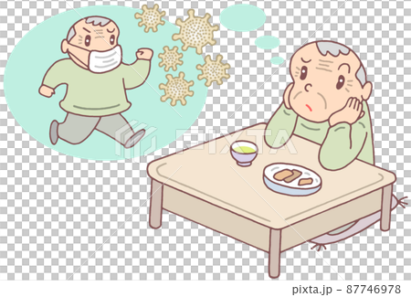 コロナフレイル・高齢者の感染不安 コロナフレイル・高齢者の感染不安 87746978