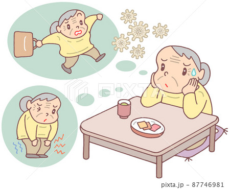 コロナフレイル・外出自粛 87746981