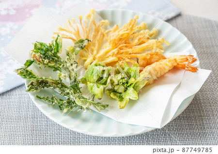 春の天ぷら　ふきのとう 87749785