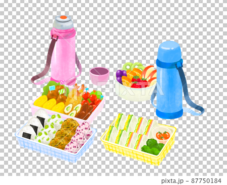 お弁当　遠足、ピクニックなど 87750184