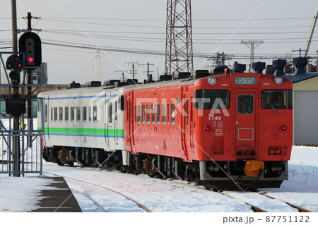 根室本線キハ40形（首都圏色：新得⇔釧路） 87751122