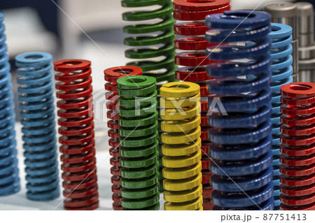 The group of compression coil spring for mold and die industry. 87751413