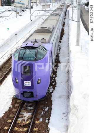 学園都市線　ラベンダー編成　ロイズタウン駅イベント　百合が原駅 87752943