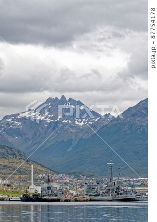 Port of Ushuaia - Tierra del Fuego - Argentina Port of Ushuaia - Tierra del Fuego - Argentina 87754178