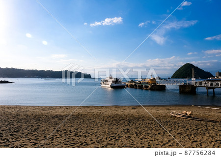 静岡県沼津市 内浦湾 三津海水浴場 87756284