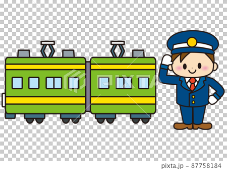 Train, vehicle, driver, transportation, commuting, travel, station, person, driving, life, station clerk, railroad worker, railroad, uniform, departure, departure 87758184