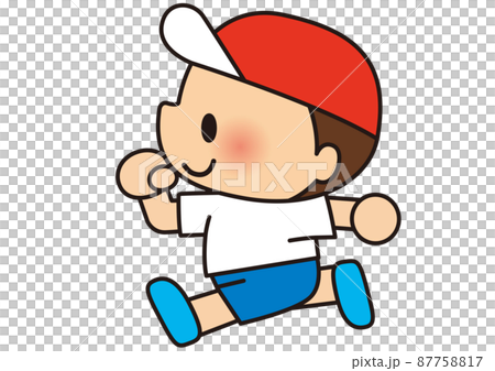 跑步，運動會，運動會，接力，兒童，小學生，幼兒園，托兒所，小學，學校，體育，運動，運動服，賽跑 87758817