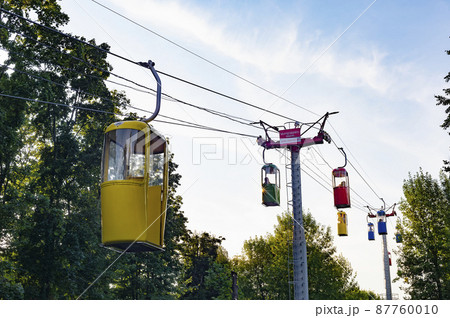Cable way park sunset Kharkiv Cable way park sunset Kharkiv 87760010