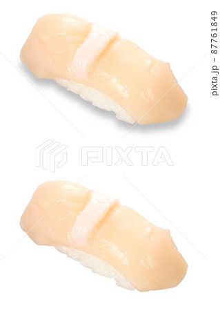 寿司　ホタテ　影アリ　影ナシ 87761849