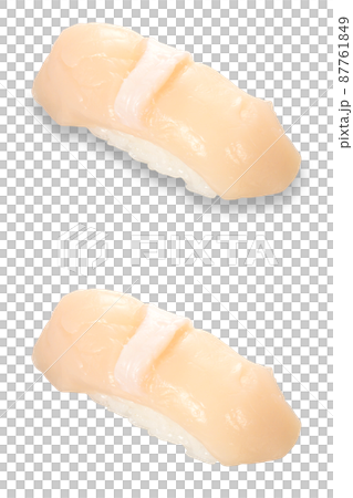 寿司　ホタテ　影アリ　影ナシ 87761849