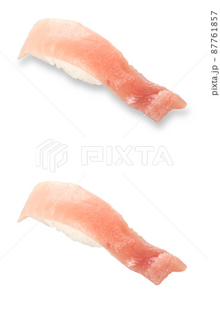 寿司　ビンチョウマグロ　影アリ　影ナシ 87761857