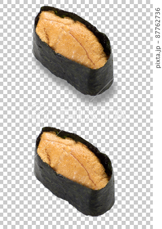 寿司　ウニ　影アリ　影ナシ 87762736