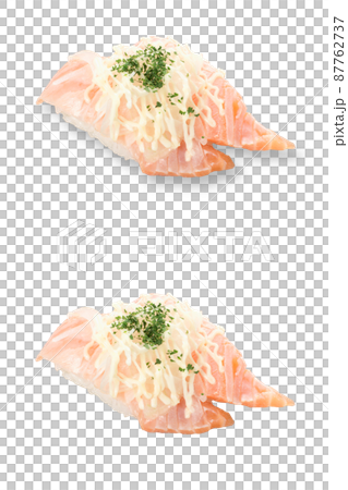 寿司　サーモンマヨ　影アリ　影ナシ 87762737