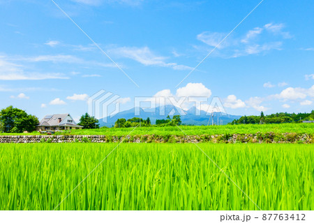 北杜市から望む八ヶ岳 87763412