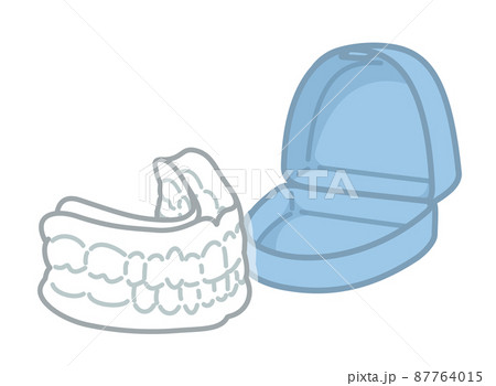 無呼吸症候群のマウスピース 87764015