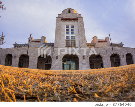 Sunset of the Union Station 87764046