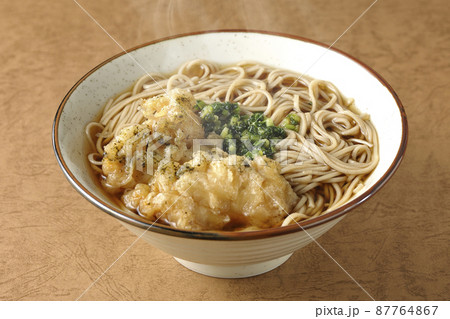 熱々のり塩とり天蕎麦 熱々のり塩とり天蕎麦 87764867