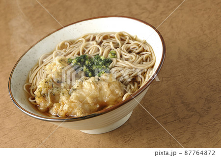 熱々のり塩とり天蕎麦 熱々のり塩とり天蕎麦 87764872
