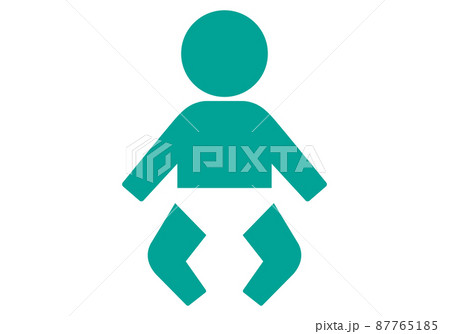 赤ちゃんのピクトグラム 87765185