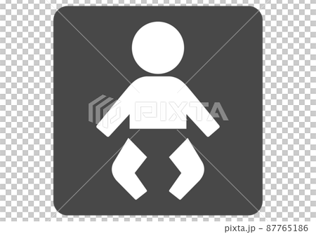 赤ちゃんのピクトグラム 87765186