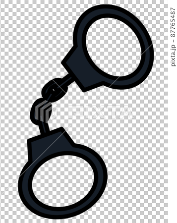手錠のイラスト素材 87765487