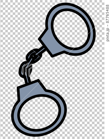 手錠のイラスト素材 87765488