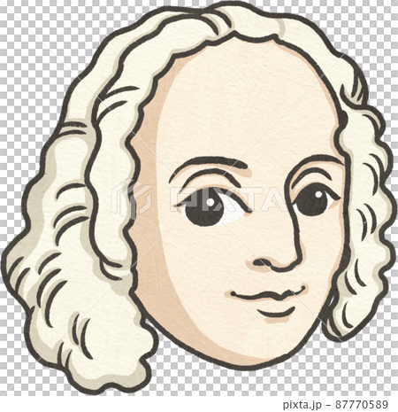 ヴィヴァルディのイラスト 87770589