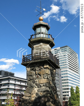 千代田区の九段坂公園にある常燈明台(高燈籠) 千代田区の九段坂公園にある常燈明台(高燈籠) 87770923