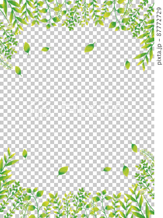 斯堪的納維亞風格黃綠色植物框架(垂直) 斯堪的納維亞風格黃綠色植物框架(垂直) 87772729