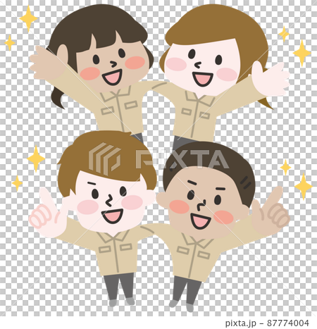 外國工人的插圖 87774004