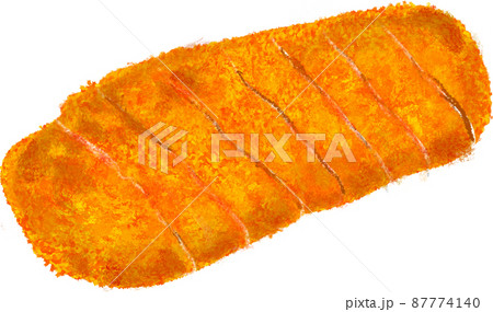 カツのイラスト カツのイラスト 87774140