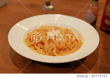 海老のトマトソーススパゲティ 87774722