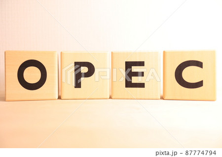 OREC（オペック・石油輸出国機構）のイメージ（文字・アルファベットテキスト） 87774794