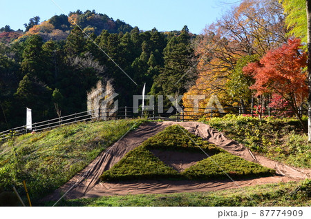 八王子城址 八王子市の写真素材 [87774909] PIXTA