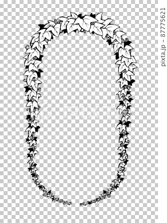 常春藤橢圓形框架 87775621