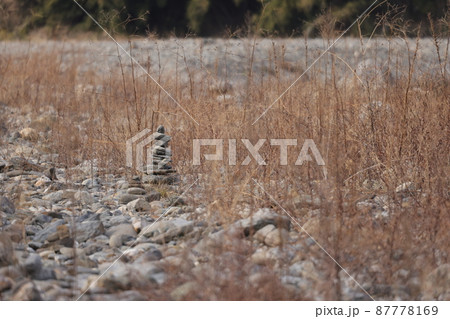 賽の河原の石積み 87778169