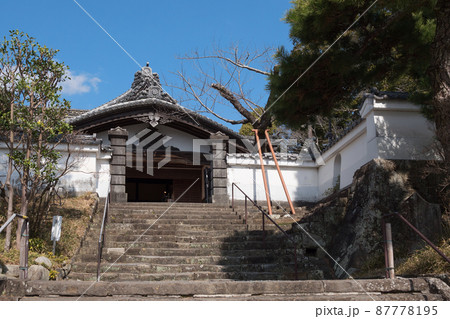 掛川城二の丸御殿の玄関（国指定重要文化財） 87778195