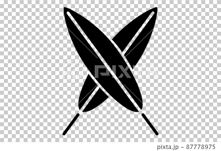 Japanese family crest difference reed leaves Japanese family crest difference reed leaves 87778975