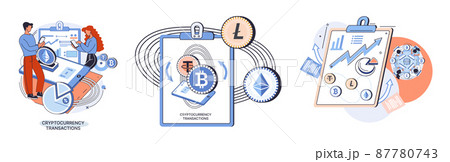 Cryptocurrency exchange platform and blockchain. Bitcoin mining, exchange platform, investment technology 87780743