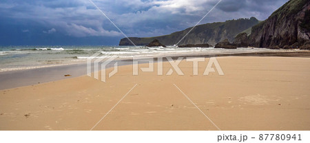 Beach of La Franca, La Franca, Spain Beach of La Franca, La Franca, Spain 87780941
