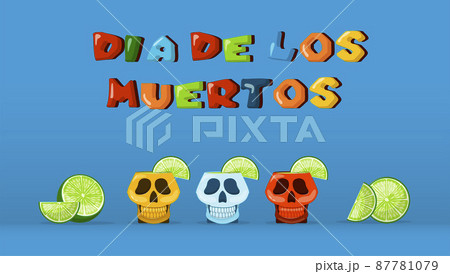 Traditional Mexican food. vector cartoon illustration. Mexican street, restaraunt and homemade food and drinks icons for ethnic menu. Cinco de mayo 87781079