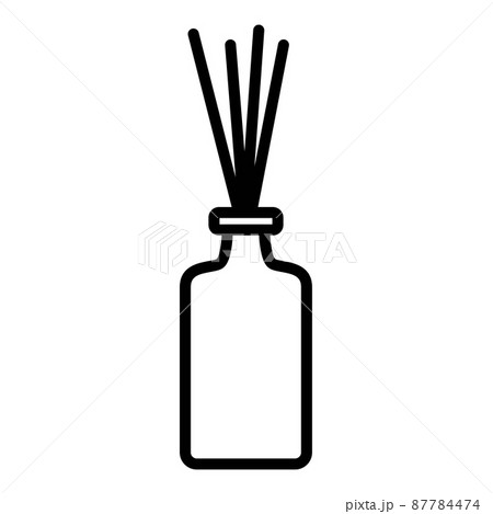 Aroma sticks line icon, vector illustration 87784474